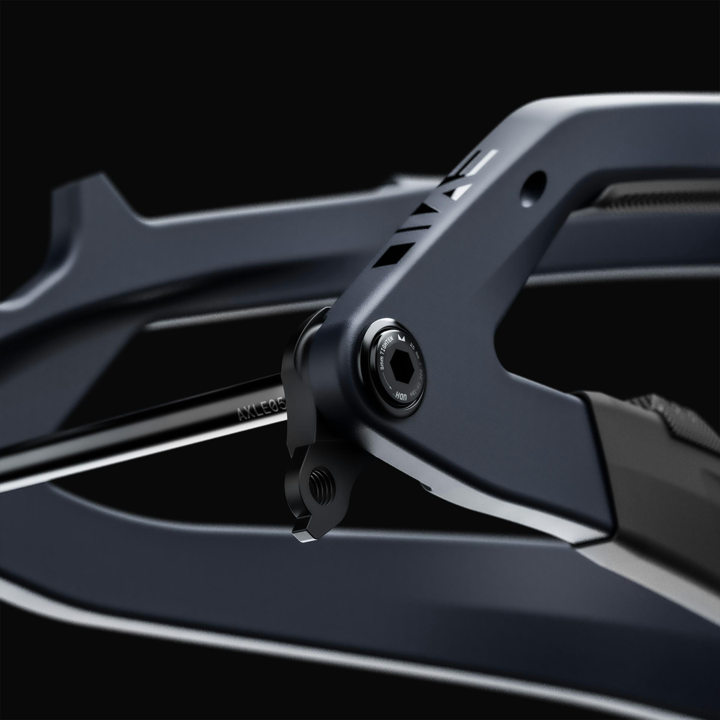 Evil insurgent LS with new SRAM universal derailleur hanger